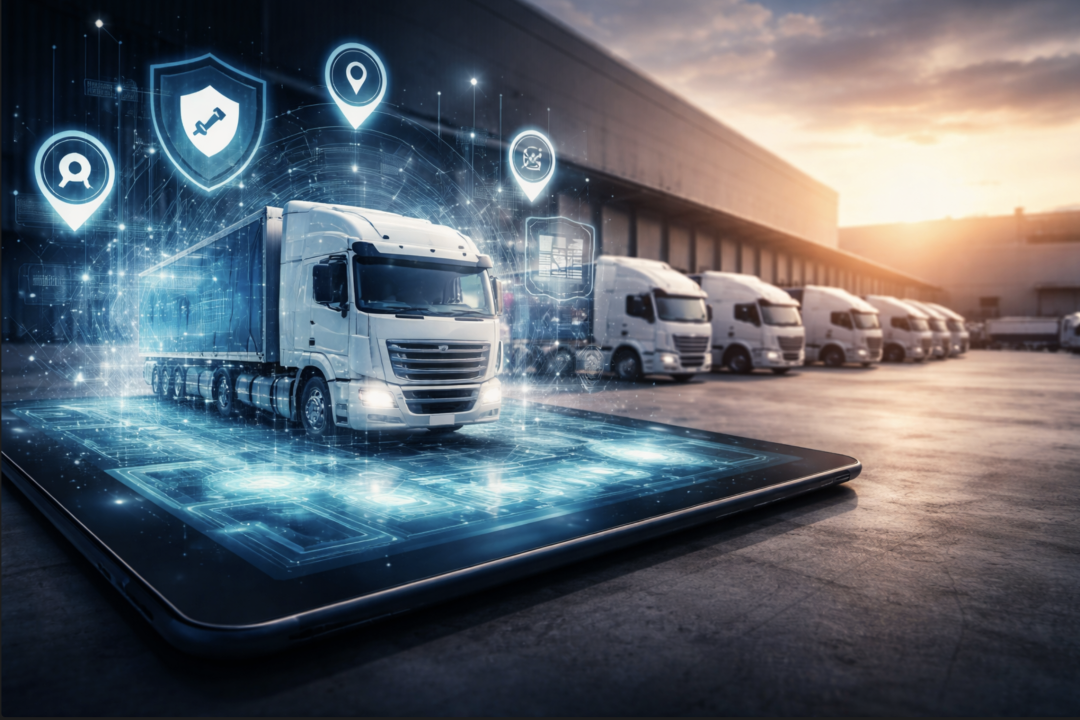 Futuristic fleet management in action